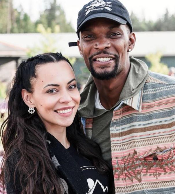 Adrienne Williams Bosh and Chris Bosh