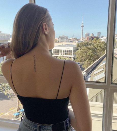 Who is Claire Smith? Wiki, Biography, Age, Family & Facts About Joe Naufahu's Wife 7 Claire Smith inked tattoo