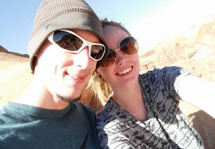 Kylen Schulte with her boyfrind