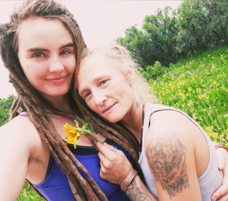 Kylen Schulte with her partner