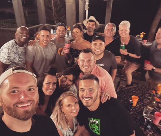 Who is Luke Lambert? Wiki, Biography & Facts About Miranda Lambert's Brother 4 Lambert with his family and friends