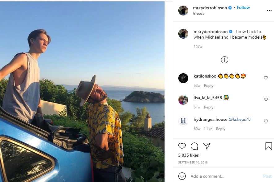 Who is Ryder Robinson? Wiki, Biography & Facts About Kate Hudson's Son 15 Ryder Robinson first IG post