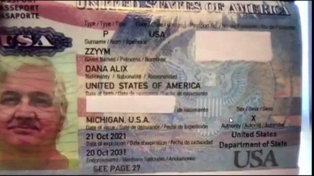 Who is Dana Zzyym? Biography, Wiki, Age, Gender, Husband, Family, Kids, Surgeries & More 6 Dana Zzyym's passport with 'X' sign