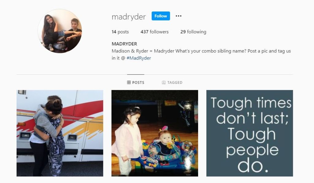 Who is Ryder Beer? Wiki, Biography & Facts About Madison Beer's Brother 16 Ryder Beer and Madison Beer's common account