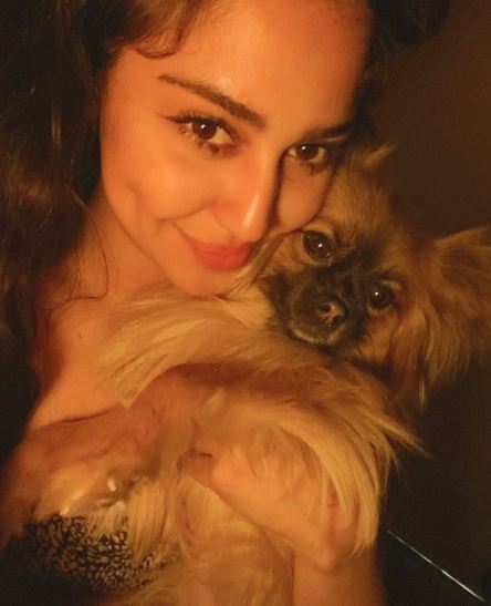 Diva with her dog
