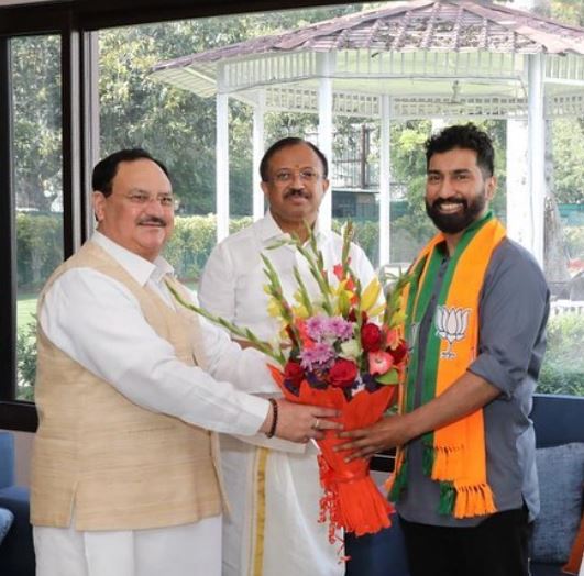 Anil Antony joined BJP