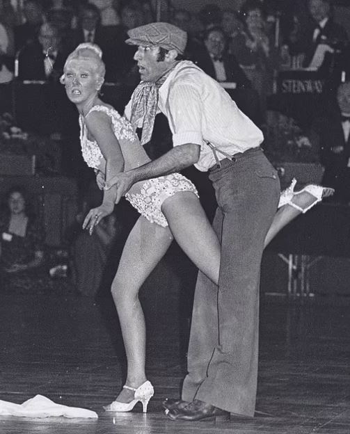 Cherry Kingston and Len Goodman performance