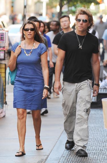 Dorothea Hurley and Jon Bon Jovi