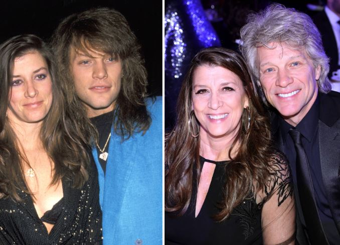 Dorothea with her husband Jon Bon Jovi