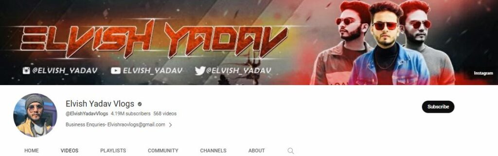 Elvish Yadav: Age, Birthday, Net Worth, Girlfriend, Parents, Height, Caste, Wikipedia, BIO & More 9 Elvish Yadav Vlogs
