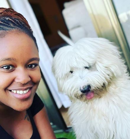 Who is Kamene Goro? Wiki, Biography, Age, Husband, Net Worth, Parents, Tribe & More 14 Kamene with her pet dog