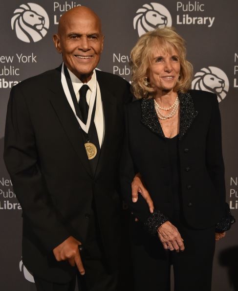 Who is Pamela Frank? Harry Belafonte's Wife, Wiki, Age, Net Worth, Family, Biography & More 7 Pamela with her husband Harry Belafonte