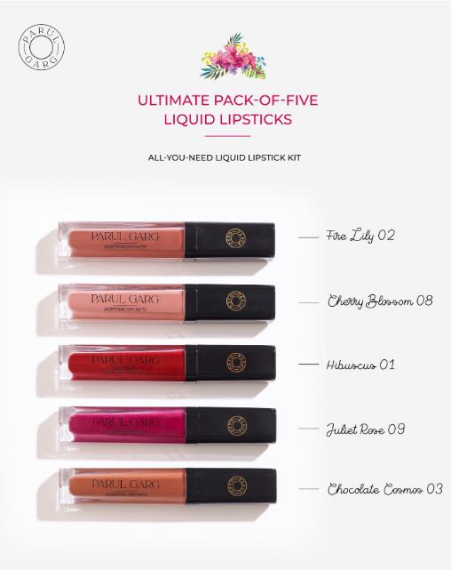 Parul Garg make-up products