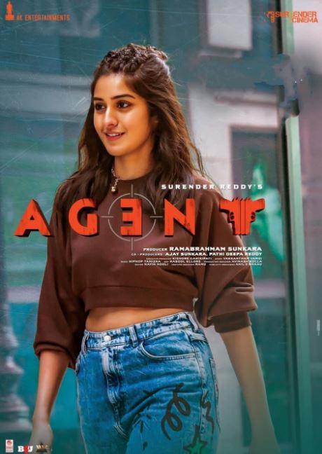 Sakshi Vaidya in her debut movie Agent