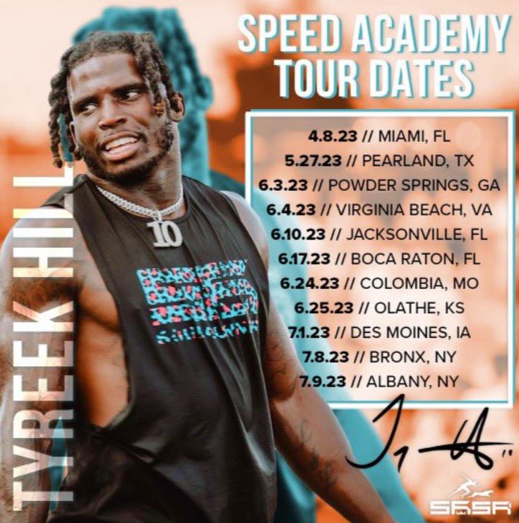 Tyreek Hill: Net worth, Age, Height, Weight, Wife, Family, College, Biography & More 6 Tyreek Hill Speed Academy