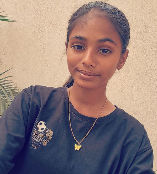An old photo of Maleesha