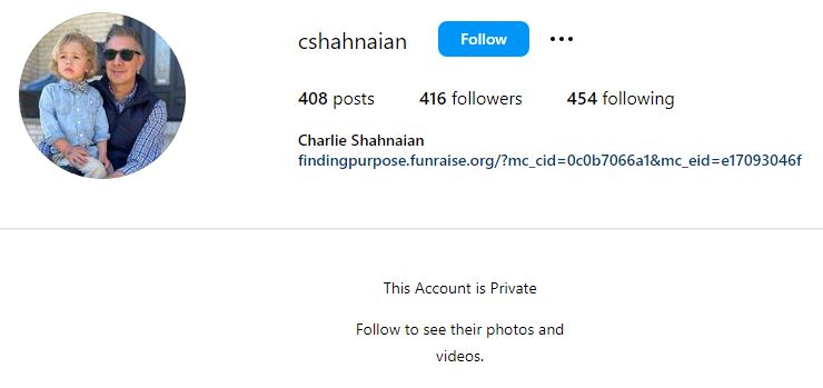 Charlie Shanian Wiki (Tori Spelling's Ex-Husband) Age, Net Worth, Kids, Family, Net Worth & Facts 8 Charlie Shanian's Instagram account