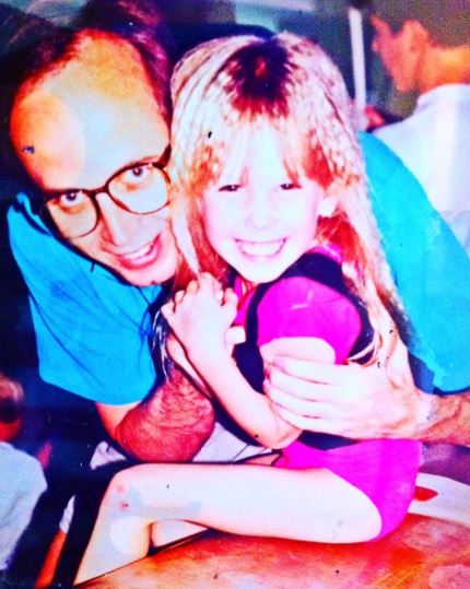 Galey Alix: Wiki, Age, Husband, Net Worth, Height, Parents, Ethnicity, Biography & More 3 Childhood photo of Galey with her dad