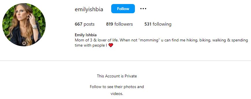 Emily Clarke Wiki, Age, Kids, Maiden Name, Husband, Net worth, Career & Facts About Mat Ishbia's Wife 11 Emily's Instagram account