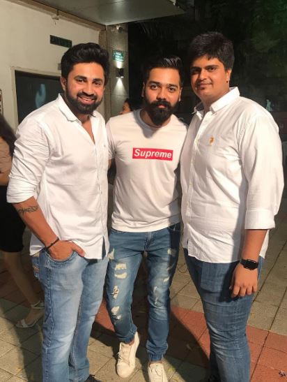 Who is Jay Gandhi? Meet Vaibhavi Upadhyaya's Fiance 7 Gandhi with his friends