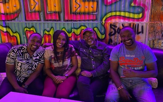 Hassan Mugambi Biography, Wiki, Wife, Family, Age, Children, Net Worth & More 10 Hassan with his friends