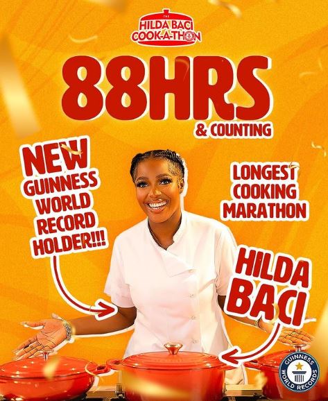 Hilda Baci Wiki (Hilda Cookathon), Age, Biography, Husband, Family, Nationality, Net Worth & More 3 Hilda Baci world record
