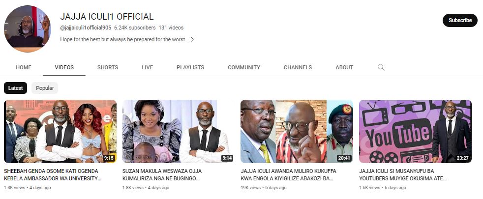 Who was Isma Olaxess? Biography, Age, Wife, Net Worth, Family, Wiki, Cause of Death & More 9 Isma Olaxess's Youtube channel