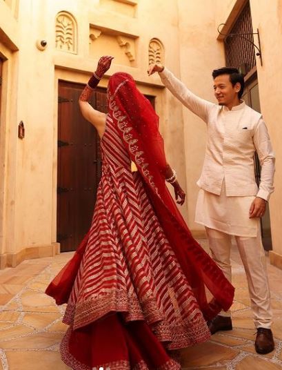 Moji Basar Age (Madiha Imam's Husband) Wiki, Biography, Parents, Religion, Movies & More 9 Moji Basar wedding photo