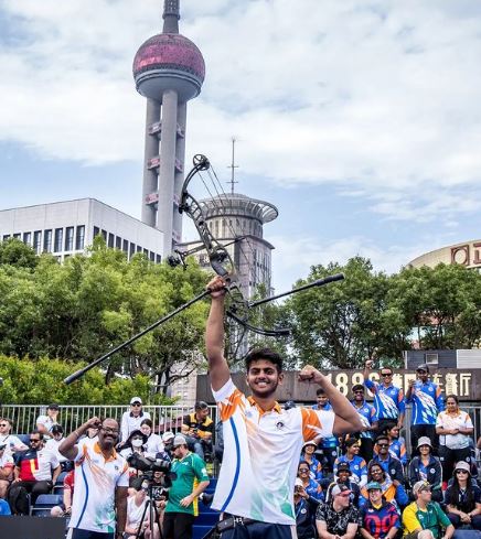 Prathamesh Jawkar Wiki, Age, Archery, Girlfriend, Parents, Records, Net worth & More 9 Prathamesh at Stage 2 Shenghai
