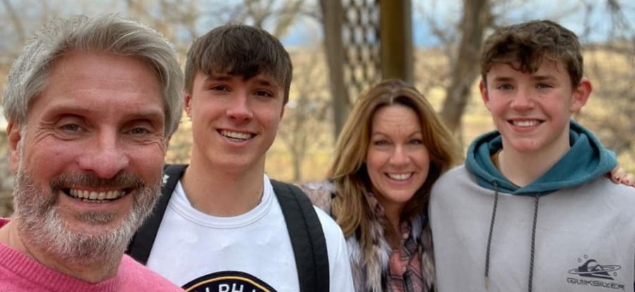 Barnaby Webber Wiki (Nottingham Attack’s Victim) Age, Parents, Death, Girlfriend, Biography & More 4 Barnaby Webber with his parents and brother