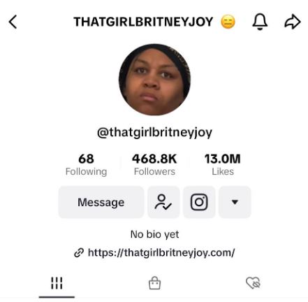 Britney Joy (TikTok Star) Biography, Age, Wiki, Husband, Family, Car Accident & More 5 Britney Joy's TikTok account