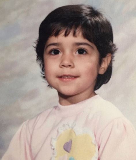 Childhood photo of Melissa Navia