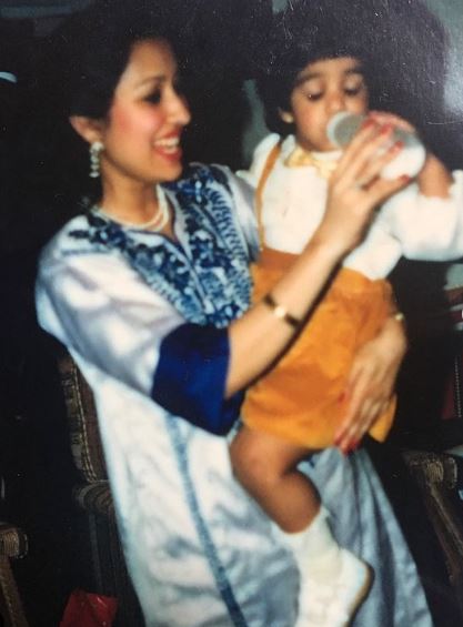 Childhood photo of Sabrina Siddiqui