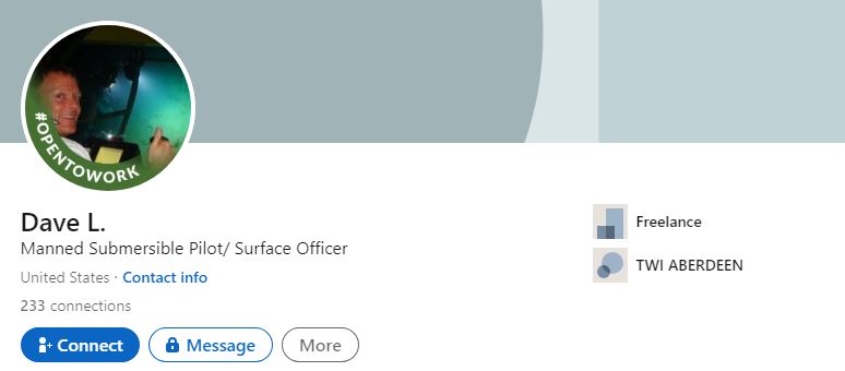 David Lochridge (Oceangate) Wiki, Biography, Age, Wife, Family, Career, Controversy & More 5 David's Instagram account