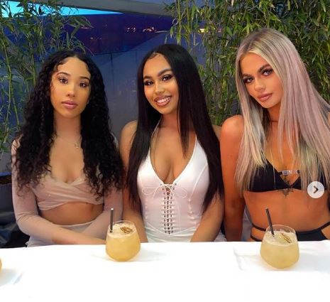 Ella with her friends