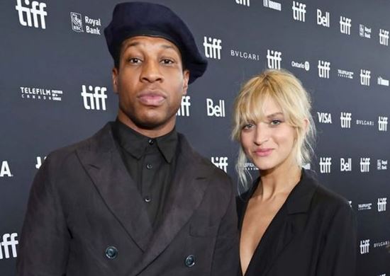 Grace Jabbari with her ex-boyfriend Jonathan Majors