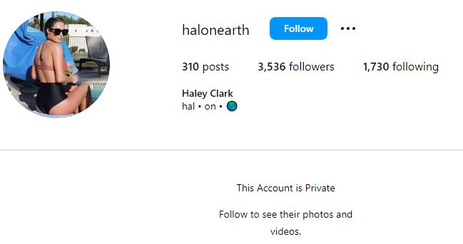 Haley Clark Wiki, Biography, Age, Height, Boyfriend, Parents, Ethnicity, Affairs & More 8 Haley Clark's Instagram account