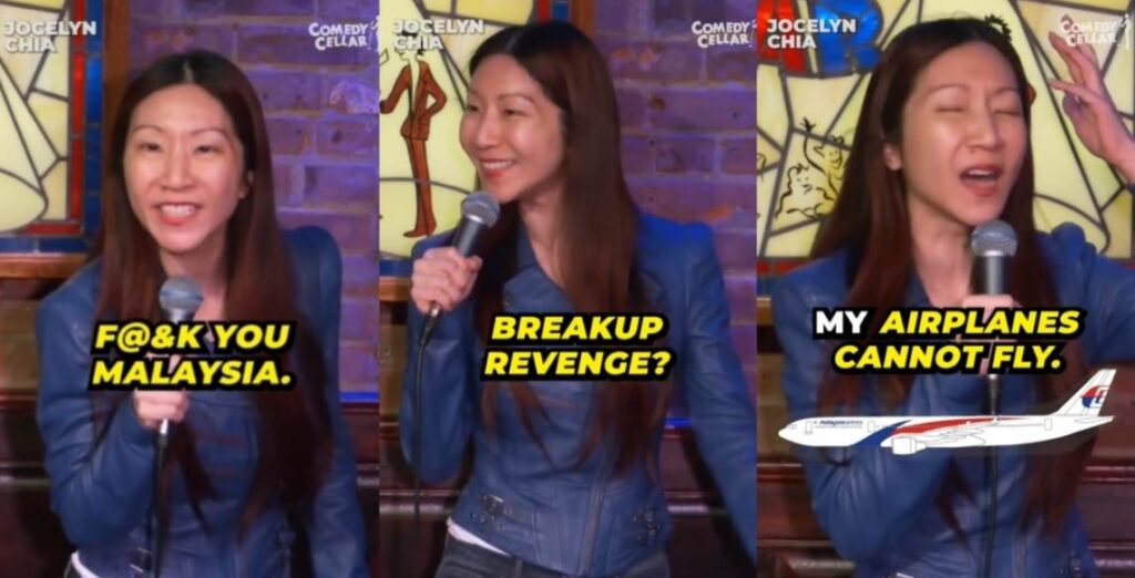 Jocelyn Chia (Comedian) Wiki, Husband, Age, Citizenship, Family, Net Worth, Biography & More 5 Jocelyn Chia mh370 controversy
