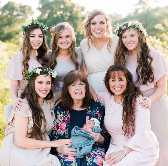 Michelle Duggar Wiki, Biography, Age, Husband, Children, Family, Net Worth & More 6 Michelle with her family