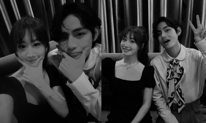 Minna Seo (Singer) Wiki, Age, Height, Weight, Boyfriend, Parents, Biography & More 5 Minna Seo with Kim Taehyung, aka V
