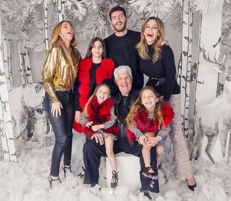 Natalia Alcocer Camelo with her family
