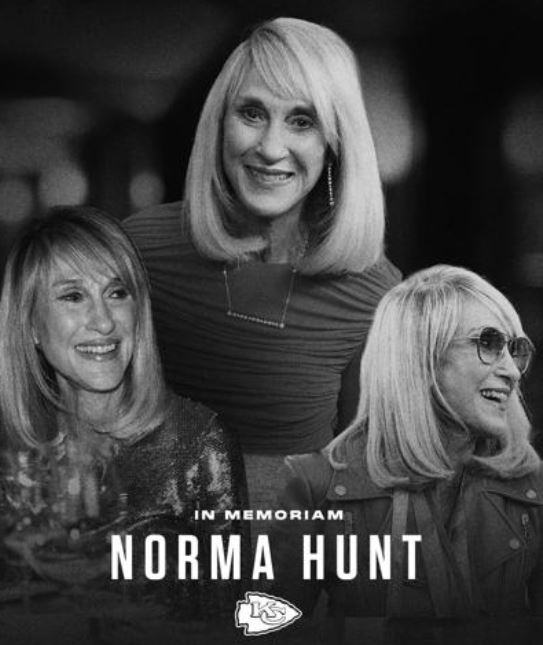 Norma Hunt Wiki (Lamar Hunt's Wife), Age, Net Worth, Kids, Family, Biography & More 7 Norma Hunt died at the age of 85