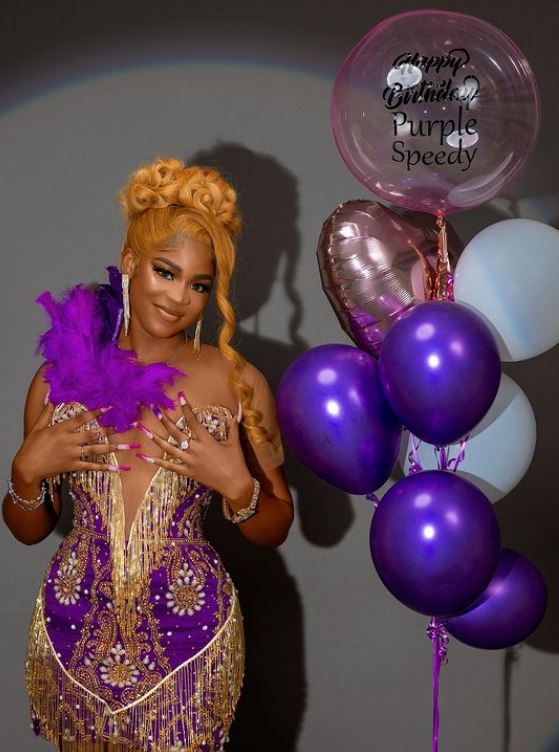 Purple Speedy Wiki, Biography, Height, Age, Net Worth, Family, Boyfriend, Ethnicity & More 2 Purple Speedy on her birthday