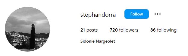 Sidonie Nargeolet (Paul-Henri Nargeolet's Daughter) Wiki, Biography, Age, Husband, Family, Net Worth & More 9 Sidonie Nargeolet's Instagram account