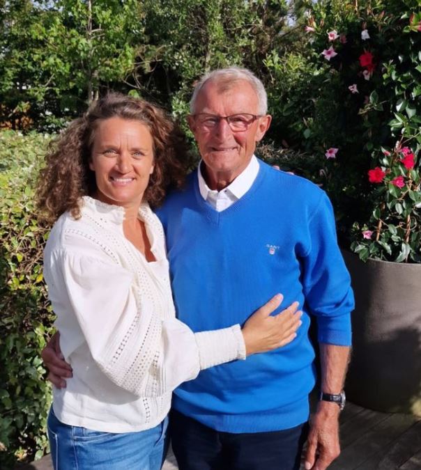 Annemarie van Kesteren (Edwin van der Sar's Wife) Wiki, Age, Children, Family, Net Worth, BIO & More 8 Annemarie with her dad