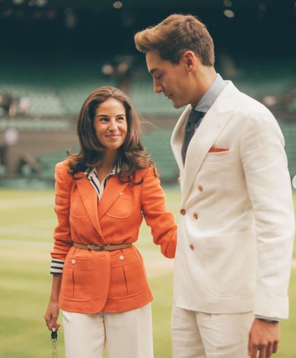Carmen Montero Mundt Wiki, Age, Height, Family, Nationality, Birthday, Biography & More 5 Carmen with her boyfriend George Russell