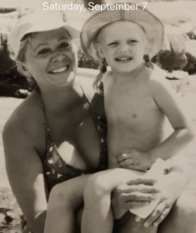 Who is Lucia Oskerova? Age, Height, Net Worth, Husband, Boyfriend, Family, BIO & More 2 Childhood photo of Lucia with her grandmother
