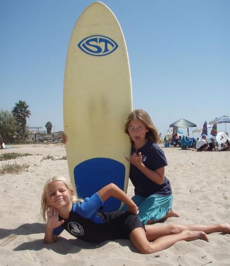 Sarah Brady (Surfer) Wiki, Biography, Parents, Boyfriend, Birthday, Age, Height & More 2 Childhood photo of Sarah with her sister