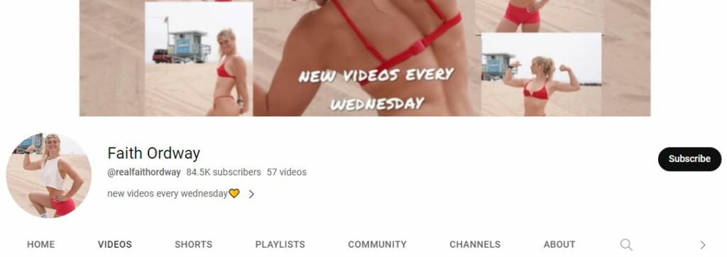 Faith Ordway Age, Height, Weight, Biography, Wiki, Boyfriend, Net Worth, Parents & More 6 Faith Ordway's Youtube channel