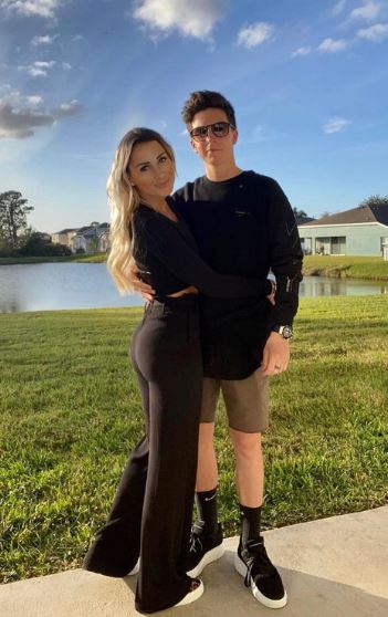 Hunter Lawrence (Racer) Wiki, Age, Height, Girlfriend, Family, Net Worth, Biography & More 7 Hunter Lawrence with his girlfriend Cynthia Tonus